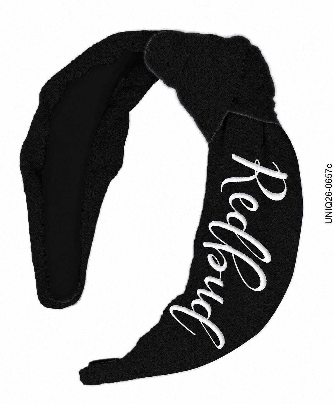 2026 "Redbud" Headband - Black