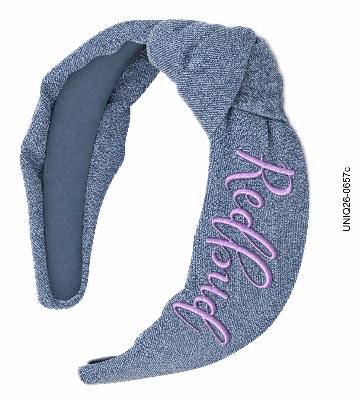 2026 "Redbud" Headband - Denim