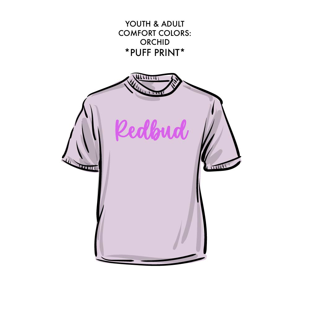 2026 Orchid "Redbud" Tee