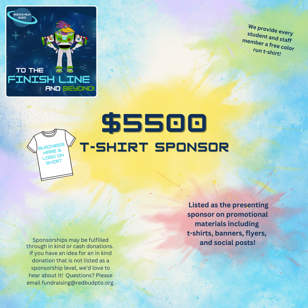 $5,500 Color Run Sponsorship